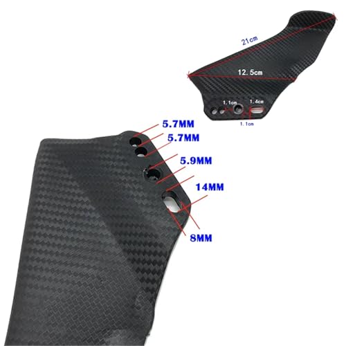 Aile fixe pour CBR650R kit d'aile aérodynamique rigide pour moto - 6