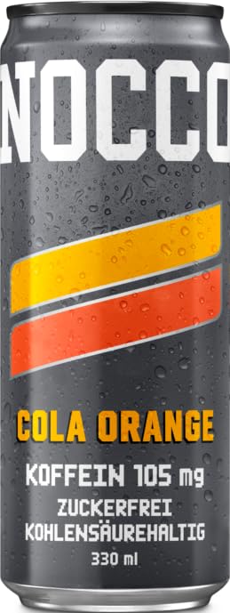 16 Dosen NOCCO BCAA Drink | Cola Orange | Buxtrade | 330 ml |105 mg Koffein