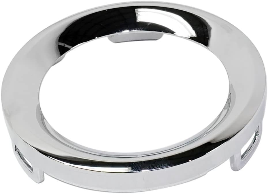 For Jeep Renegade 2019 2020 2021 Fog Light Trim Passenger Side | Round | Chrome | ABS Plastic | Replacement For CH1039208 | 6VN96SZ0AA