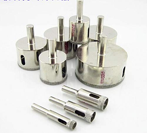 Brocas para vidrio y mármol 7-12 mm 5 piezas miniatura 3