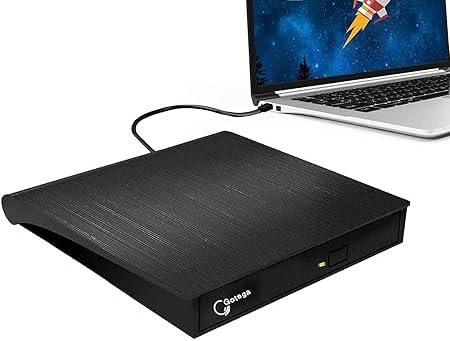 voocme [Updated] External CD Drive, USB 3.0 Portable CD DVD +/-RW Drive Slim DVD/CD ROM Rewrite Burner Writer with High Speed Data Transfer for Laptop/Mac Book/Desktop/Ma Windows/8/7 (White)-picture-22