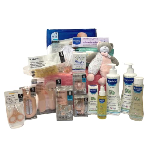 Uncategorized MUSTELA Cesta PREMIUM con Osito ROSA