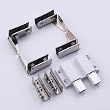 Instalación sencilla: no más configuraciones complicadas. El sistema de abrazadera permite una fácil instalación en varios tipos de puertas sin un extenso trabajo de preparación.