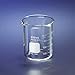 Pyrex 1000-400 Brand 1000 Griffin Low-Form Beaker, 400 mL, 12/pk