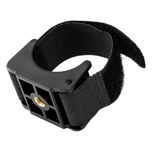 Sarini Taschenlampenhalterung mit Clip,verstellbar,multifunktional, Griffständer,Stativhalterungen,Angellichthalter für 20 mm bis 50 mm Taschenlampe