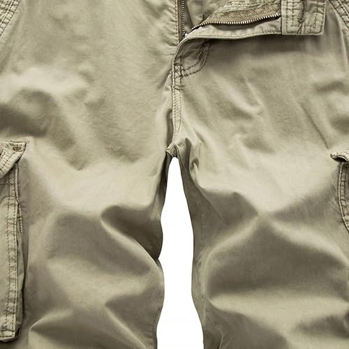 Shorts cargo de algodón para hombre talla 44 miniatura 2