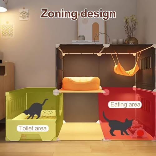 Cages d'intérieur pour chats : la solution anti-odeur avec bac intégré - 7