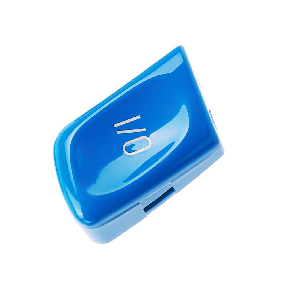 Car ABS Steering Wheel Control Movement Mode IO Button Switch Replace for BMW 3 Series E46 M3 1998-2004 I/O Button (I/O Button-Blue)