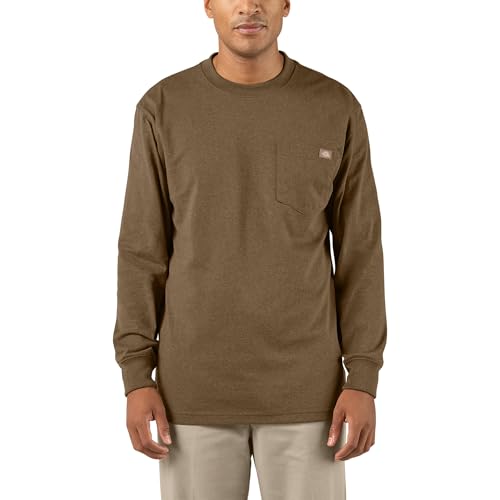 Image of Dickies Men's Big and Tall Long Sleeve Heavyweight Crew Neck