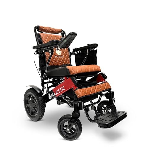 Majestic IQ-9000 Electric Wheelchairs for Adults,Foldable Lightweight Electric Wheelchair,Light Weight Wheelchairs for Seniors,Power Motorized Wheel Chair,19 Miles Long Travel Range