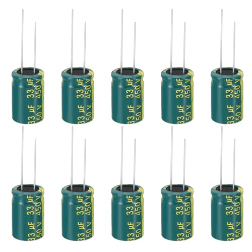 Condensateurs 450V 33uF haute fréquence PATIKIL durables en aluminium pour moniteur LCD