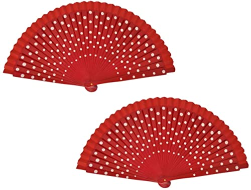 2 pezzi Fan di flamenco spagnolo Ventilatori