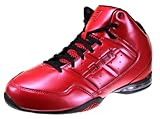 AND1 Men's Master Mid Varsity Red/Varsity Red/Black 11 D - Medium