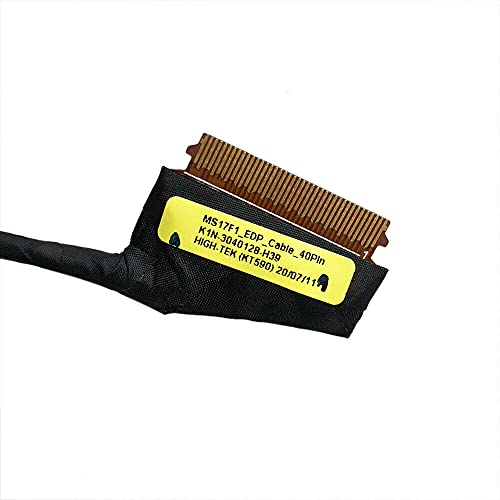 Cable LCD 40 PIN MSI reparation ecran clignotant Creator 17M GF75 Thin - 5