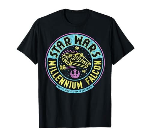 T-shirt Star Wars Millennium Falcon idéal pour vos soirées cinéma et conventions geek