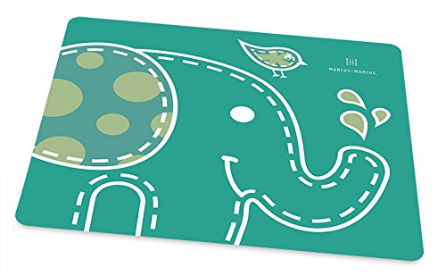 Marcus & Marcus Tablemat, Ollie The Elephant, Green