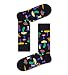 Produktbild Happy Socks Mushroom Sock, farbenfrohe und fröhliche, Socken für Männer und Frauen, Schwarz (41-46)
