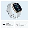 Google Fitbit Sense 2 Health and Fitness Smartwatch with built-in GPS, advanced health features, up to 6 days battery life - Compatible with iOS 15 or higher & Android OS 9.0 or higher
