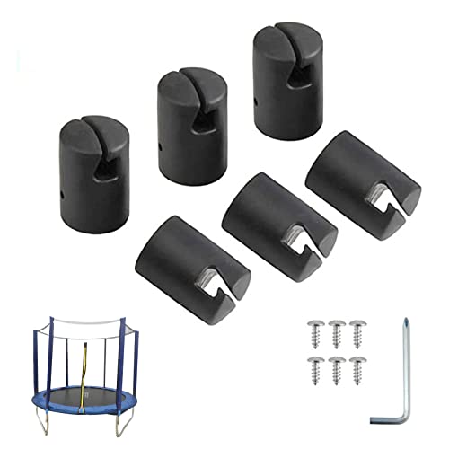 6PCS Child Trampoline Pole Caps Top Net Hook Enclo... - Grandado - View #4