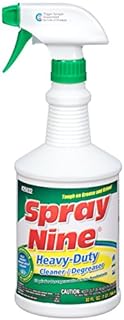 Spray Nine 26832 Heavy Duty Cleaner, Degreaser And Disinfectant, Multipurpose Cleaner For Common Automotive Shop, Home, Industrial, And Commercial Uses, 32 oz