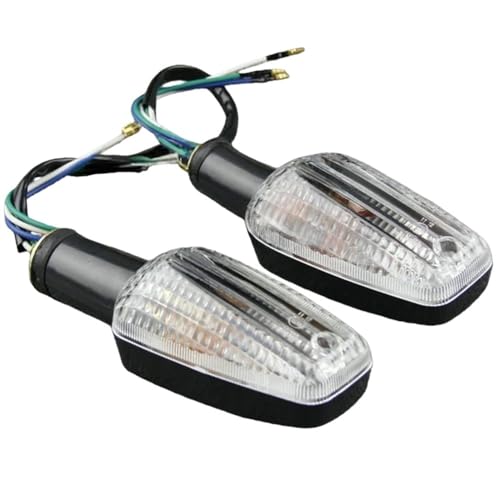 Luz de señal giro ámbar luces intermitentes delanteros y traseros para moto CB400