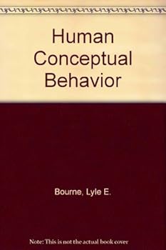 Paperback Human conceptual behavior (Contemporary topics in experimental psychology) Book