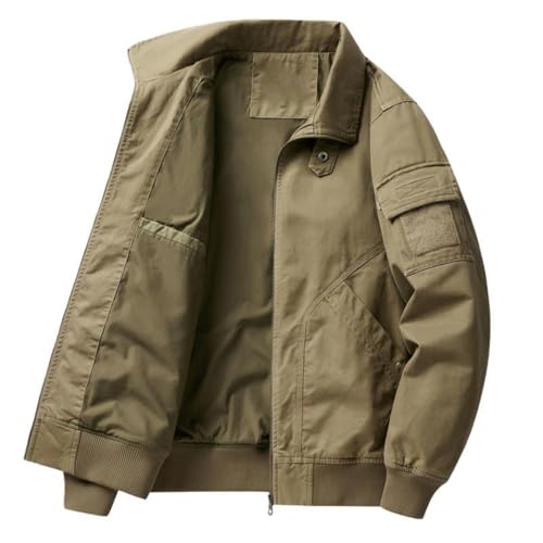 Veste de travail respirante col montant coton printemps