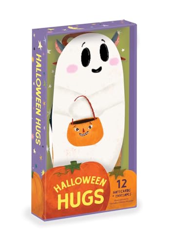 Halloween Hugs: 12 Notecards and Envelopes