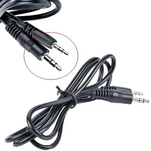 Cable adaptador audio 2.5mm a 3.5mm macho miniatura 3