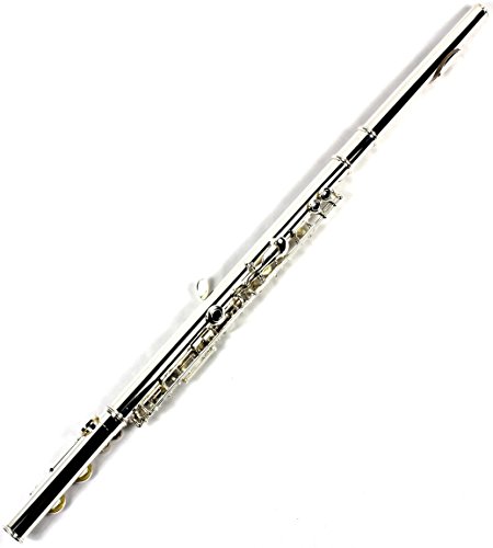 Engraved Design Italian Pads 16 Keys Close Hole  Silver Plated C Flute - Thumbnail 4