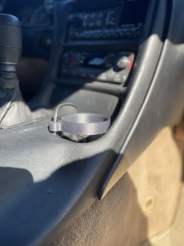 Extensión Portavasos para Corvette C5 Negra miniatura 3
