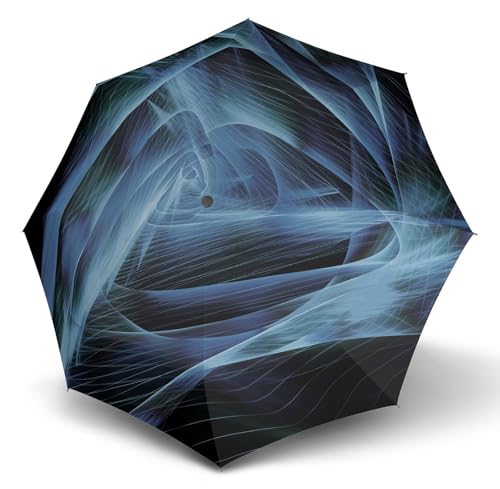 Knirps T.760 Stick Automatic Aura Sea, l'excellence du grand parapluie canne