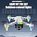 Drones for kids 8-12 with camera 4K HD – Drone with camera for kids & Beginners, Mini kids drone with Fancy LED Lights, 2.4