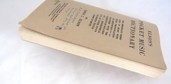Elson's Pocket Music Dictionary