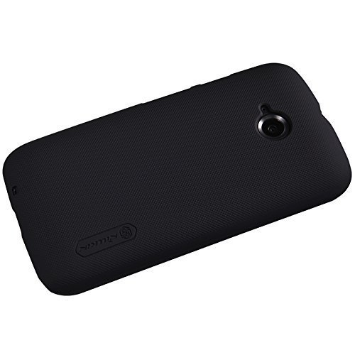 Nillkin Frosted Hard Back Cover Case For Moto E 2nd Gen E2 4G XT1505 - Black