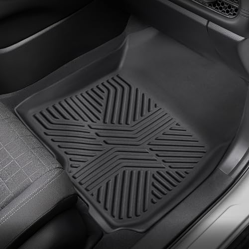 KARPAL Floor Mats for Honda HR-V 2023 2024 2025 2026 (Include Hybrid), All Weather Protection TPE Floor Liners Accessories Car Mats, Front & 2nd Row - Thumbnail 3