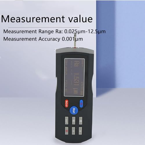 Tester digitale di rugosità, strumento ricaricabile di alta precisione per rilevazione accurata della rugosità di superficie