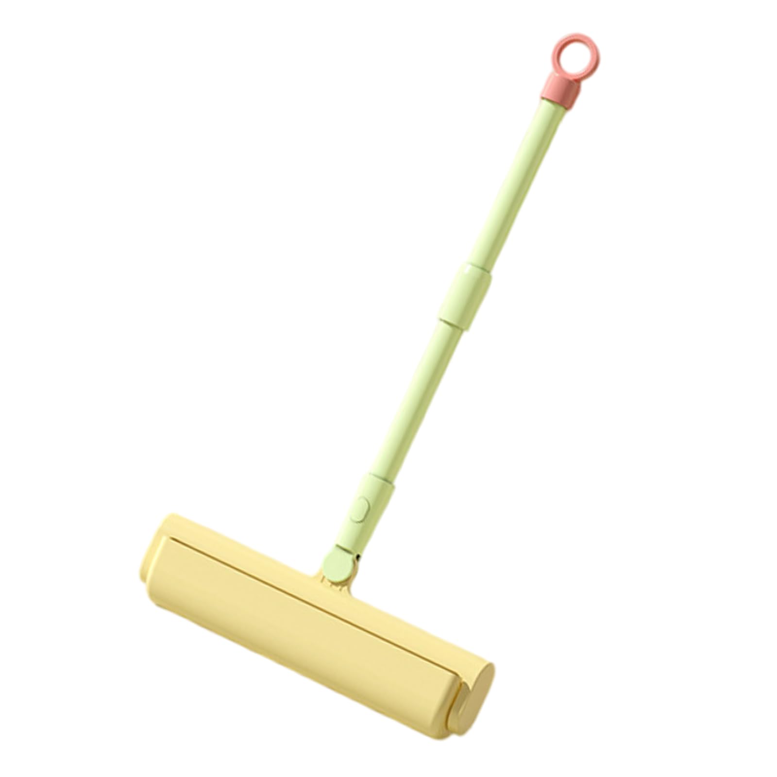 Rodillo de pelusa retráctil, mango extensible, removedor de pelo adhesivo para mascotas en muebles, suelos de coche y alfombras. Rodillo de pelo de mascotas