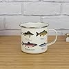 Gift Republic Fish Enamel Mug, 1 Count (Pack of 1), multi, 450 milliliters #5