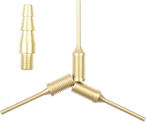 Aguja de bomba de bola integrada de latón, aguja de bomba de aire, boquilla de agujas de inflado, rosca métricaabrazadera - para baloncesto, fútbol,