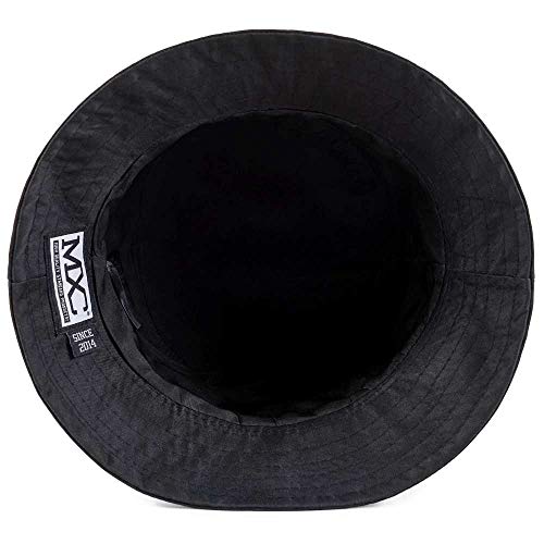 Chapéu Bucket Hat MXC BRASIL Caveira Skull Rock Tamanho:Único;Cor:Preto
