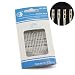 PZRT 12pcs Self Threading Needles Household Sewing Accessories DIY Tools Double Hole Easy to Thread Handmade Needle for Elderly Blind