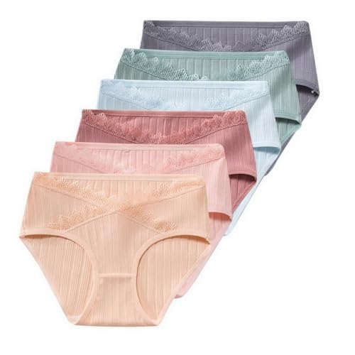 Culotte maternité anti-serrement taille basse avec soutien ventre post-partum