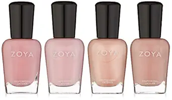 Zoya Polish Quad Nail Polish, Under The Mistletoe, 0.5 Fl Oz (Pack of 4)