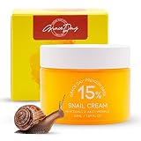 Real Snail Mucin Extract Face Cream. Promotes Collagen Production and Skin Repair. Deeply Nourishing