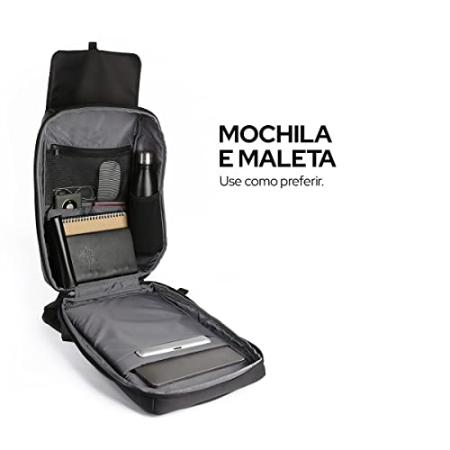 WB Mochila Maleta Executiva de Viagem para Notebook até 15,6