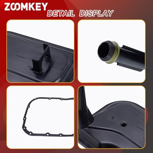Image of 24236933 Transmission Oil Fluid Filter Pan Gasket 24236931 for Chevy GMC Cadillac Tahoe Colorado Avalanche Silverado LTD LD Suburban Express Canyon Yukon Sierra Savana CTS Escalade EXT ESV 2006-2022