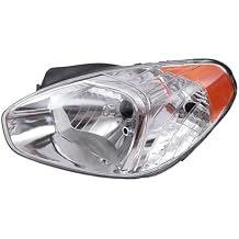 Headlamp Assembly FOR Hyundai Accent 2006 Front Left and Right Side Headlamp Halogen Headlight OEM 921011E010 Driver Side Left
