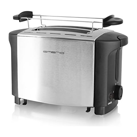 emerio TO-108275.1 toaster 2 slice(s) Black,Silver 800 W Cover