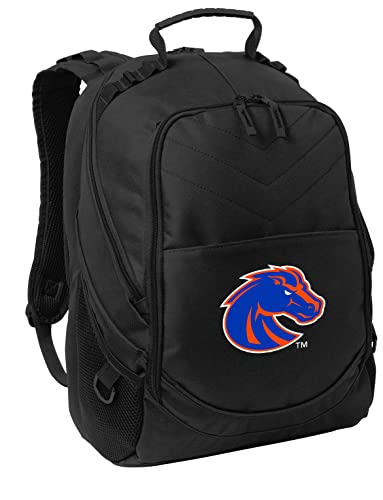 Image of Broad Bay Boise State Backpack | Official BSU Broncos Logo, Padded Laptop Computer Section, Premium 600 Denier Nylon Fabric,